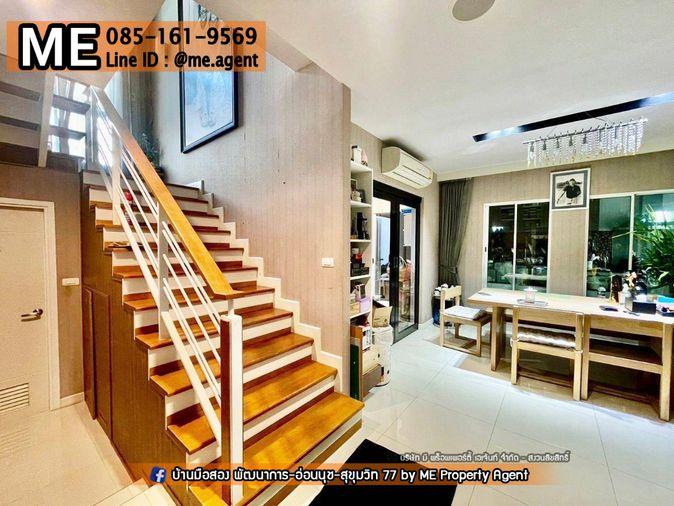 รูป ขายบ้านเดี่ยว เดอะ แพลนท์ พัฒนาการ 38 เฟอร์นิเจอร์ Built - in พร้อมแอร์ทุกห้อง ใกล้ทองหล่อ เพียง 15 นาที โทร 085-161-9569 (BF22-69) - รูปที่ 7/20