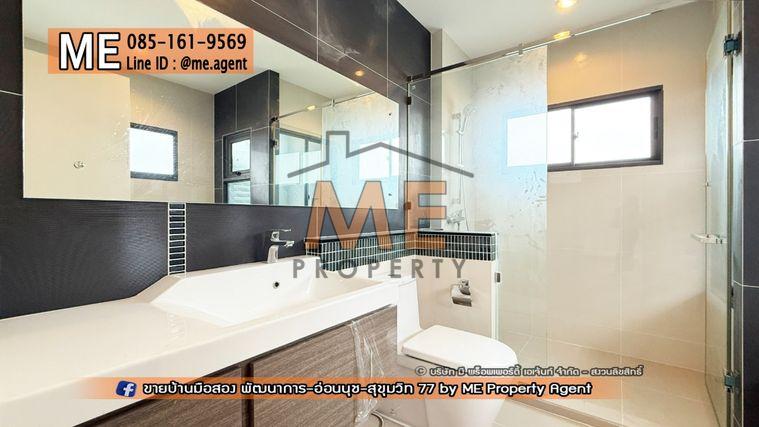 picture 𝐍𝐄𝐖! 𝐅𝐨𝐫 𝐒𝐚𝐥𝐞 Single House THE PALM Patthanakarn 38, new project, peaceful, prime location, On Nut - Sukhumvit, call 085-161-9569 (BI11-83) - 21/25