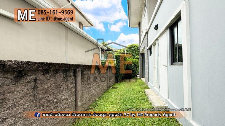 picture 𝐍𝐄𝐖! 𝐅𝐨𝐫 𝐒𝐚𝐥𝐞 Single House THE PALM Patthanakarn 38, new project, peaceful, prime location, On Nut - Sukhumvit, call 085-161-9569 (BI11-83) - 23/25