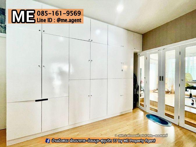 รูป ขายบ้านเดี่ยว เดอะ แพลนท์ พัฒนาการ 38 เฟอร์นิเจอร์ Built - in พร้อมแอร์ทุกห้อง ใกล้ทองหล่อ เพียง 15 นาที โทร 085-161-9569 (BF22-69) - รูปที่ 13/20