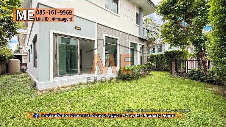 picture 𝐍𝐄𝐖! 𝐅𝐨𝐫 𝐒𝐚𝐥𝐞 Single House THE PALM Patthanakarn 38, new project, peaceful, prime location, On Nut - Sukhumvit, call 085-161-9569 (BI11-83) - 24/25