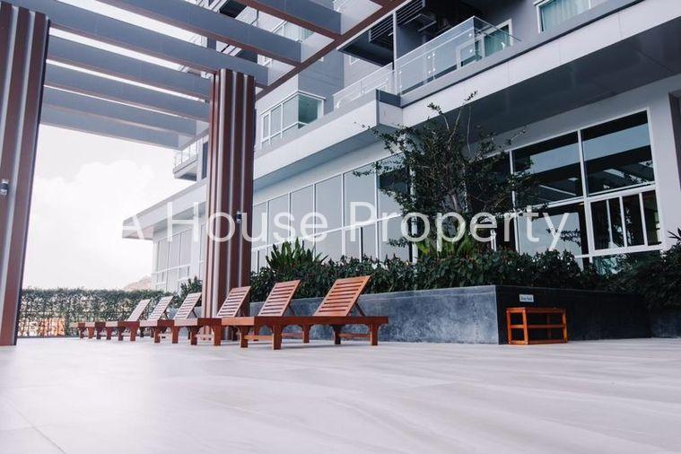 รูป ให้เช่า The Zea คอนโด ศรีราชา ห้องสวย วิวทะเล ตกแต่งพร้อมเฟอร์ - รูปที่ 14/17