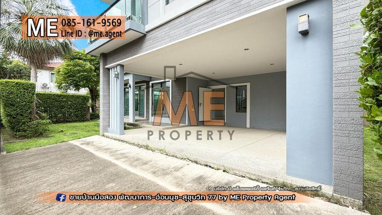 picture 𝐍𝐄𝐖! 𝐅𝐨𝐫 𝐒𝐚𝐥𝐞 Single House THE PALM Patthanakarn 38, new project, peaceful, prime location, On Nut - Sukhumvit, call 085-161-9569 (BI11-83) - 2/25