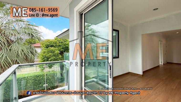 picture 𝐍𝐄𝐖! 𝐅𝐨𝐫 𝐒𝐚𝐥𝐞 Single House THE PALM Patthanakarn 38, new project, peaceful, prime location, On Nut - Sukhumvit, call 085-161-9569 (BI11-83) - 19/25