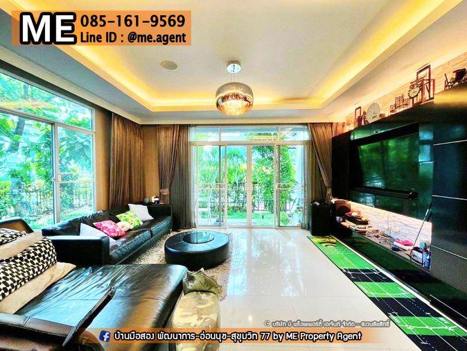รูป ขายบ้านเดี่ยว เดอะ แพลนท์ พัฒนาการ 38 เฟอร์นิเจอร์ Built - in พร้อมแอร์ทุกห้อง ใกล้ทองหล่อ เพียง 15 นาที โทร 085-161-9569 (BF22-69) - รูปที่ 2/20