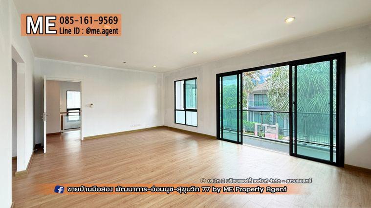 picture 𝐍𝐄𝐖! 𝐅𝐨𝐫 𝐒𝐚𝐥𝐞 Single House THE PALM Patthanakarn 38, new project, peaceful, prime location, On Nut - Sukhumvit, call 085-161-9569 (BI11-83) - 12/25