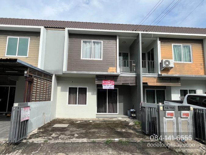 รูป BL033|ทาวน์เฮ้าส์ 2 ชั้น โครงการ เดอะ คัลเลอร์ส กาญจนาภิเษก-ราชพฤกษ์ หมู่บ้านอารียาเฟส8 ไทรน้อย จ.นนทบุรี (ราคาถูก! 1,450,000 บาท) - รูปที่ 1/9