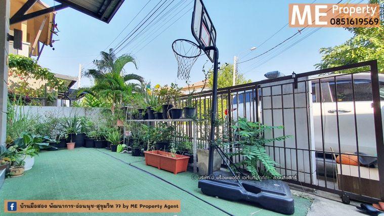 รูป Hot สุด !! เหลือหลังเดียว  บ้านเดี่ยว หน้าสวน พฤกษาวิลล์ 73 แต่งครบพร้อมอยู่ ทำเลใจกลางเมือง พัฒนาการ 38 อ่อนนุช 39 โทร 064-954-9619  (BA23-42) - รูปที่ 16/18