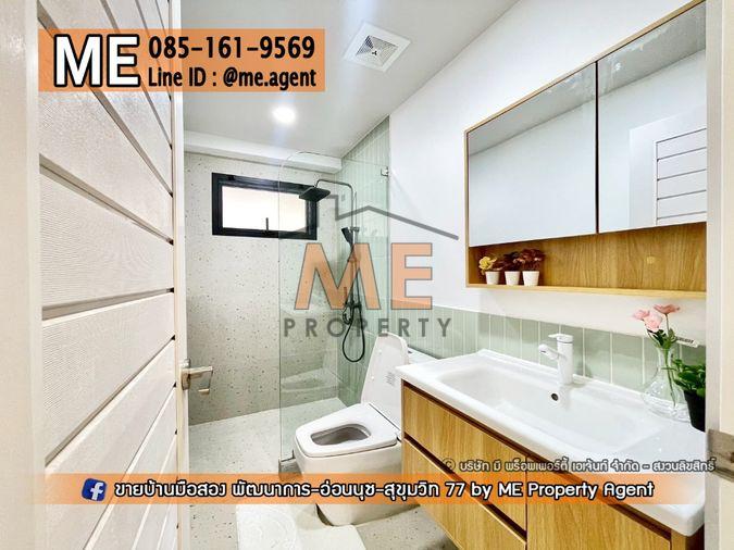 รูป ขาย บ้านเดี่ยว 2 ชั้น รีโนเวทใหม่ทั้งหลัง ซอย พัฒนาการ 69 ตกแต่งสวย ใกล้รถไฟฟ้า สถานีศรีนุช โทร 064-954-9619 (BP21-75) - รูปที่ 15/16