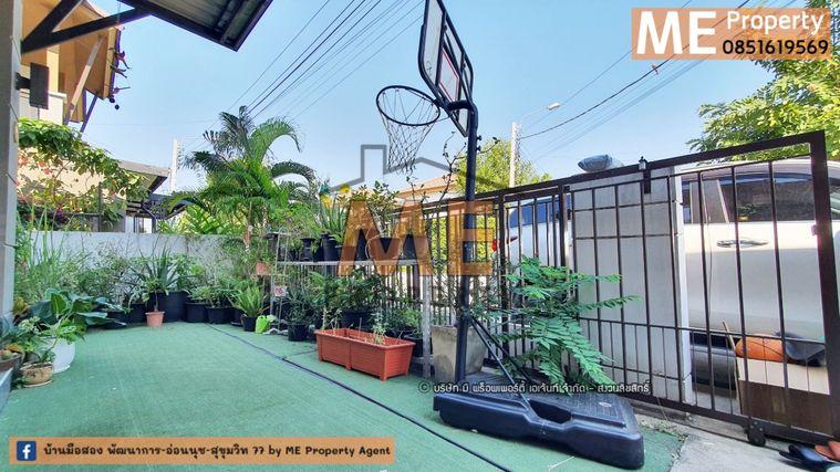 รูป Hot สุด !! เหลือหลังเดียว บ้านเดี่ยว หน้าสวน พฤกษาวิลล์ 73 แต่งครบพร้อมอยู่ ทำเลใจกลางเมือง พัฒนาการ 38 อ่อนนุช 39 โทร 064-954-9619 (BA23-42) - รูปที่ 15/17