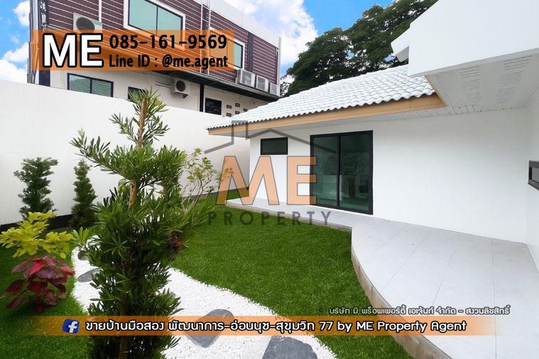 รูป ขาย บ้านเดี่ยว 2 ชั้น รีโนเวทใหม่ทั้งหลัง ซอย พัฒนาการ 69 ตกแต่งสวย ใกล้รถไฟฟ้า สถานีศรีนุช โทร 064-954-9619 (BP21-75) - รูปที่ 2/16