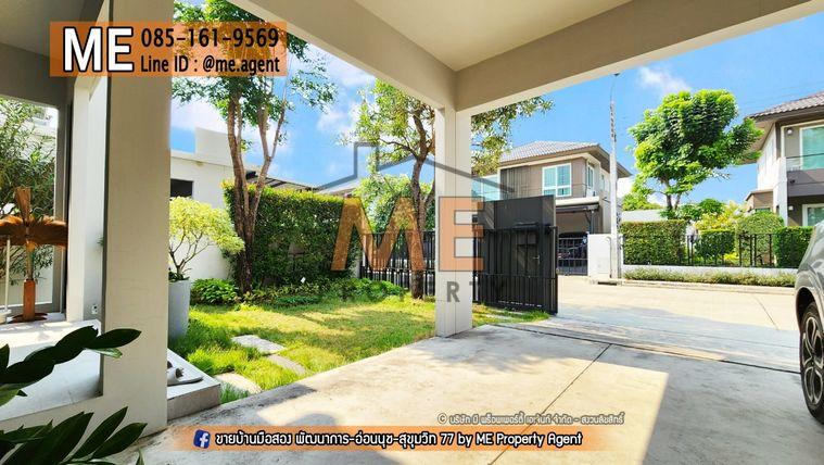 รูป ขายบ้านเดี่ยว มบ.มัณฑนา มอเตอร์เวย์-กรุงเทพกรีฑาตัดใหม่ เฟอร์นิเจอร์พร้อมเข้าอยู่ สะดวก ถนนมอเตอร์เวย์ กรุงเทพ-ชลบุรี โทร 085-161-9569 (BM17-56) - รูปที่ 3/16