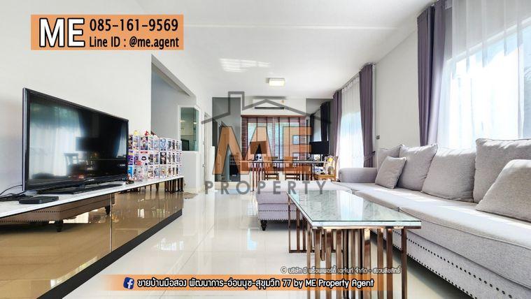 รูป ขายบ้านเดี่ยว มบ.มัณฑนา มอเตอร์เวย์-กรุงเทพกรีฑาตัดใหม่ เฟอร์นิเจอร์พร้อมเข้าอยู่ สะดวก ถนนมอเตอร์เวย์ กรุงเทพ-ชลบุรี โทร 085-161-9569 (BM17-56) - รูปที่ 5/16