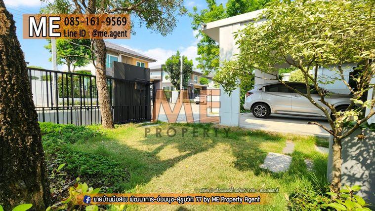 รูป ขายบ้านเดี่ยว มบ.มัณฑนา มอเตอร์เวย์-กรุงเทพกรีฑาตัดใหม่ เฟอร์นิเจอร์พร้อมเข้าอยู่ สะดวก ถนนมอเตอร์เวย์ กรุงเทพ-ชลบุรี โทร 085-161-9569 (BM17-56) - รูปที่ 2/16