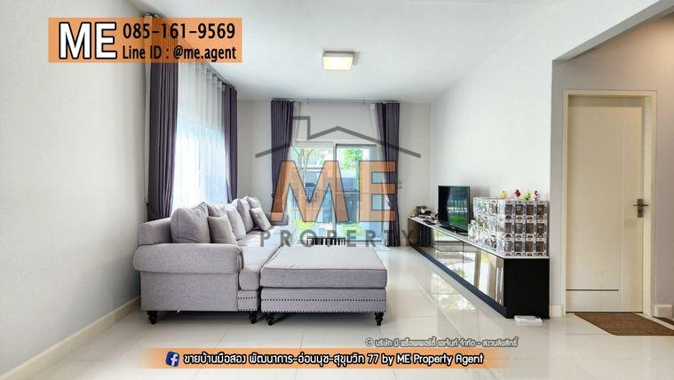 รูป ขายบ้านเดี่ยว มบ.มัณฑนา มอเตอร์เวย์-กรุงเทพกรีฑาตัดใหม่ เฟอร์นิเจอร์พร้อมเข้าอยู่ สะดวก ถนนมอเตอร์เวย์ กรุงเทพ-ชลบุรี โทร 085-161-9569 (BM17-56) - รูปที่ 14/16