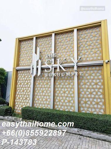 รูป P-143783🏢 ต้องการขายคอนโด เดอะ สกาย สุขุมวิท Sukhumvit Rd, Bang Na Nuea, Bang Na, Bangkok Line Id @easythaihome 085-592-2897 - รูปที่ 5/7