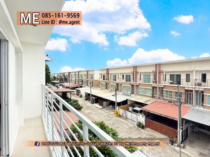 รูป ให้เช่า ทาวน์โฮม 3 ชั้น วิลเลตซิตี้ พัฒนาการ 38 ถนนหน้าบ้านกว้าง เฟอร์นิเจอร์ใหม่ทั้งหลัง  ใกล้เอกมัย ทองหล่อ สุขุมวิท โทร 064-954-9619 (RTC26-24) - รูปที่ 20/24