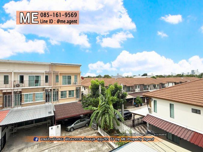 รูป ให้เช่า ทาวน์โฮม 3 ชั้น วิลเลตซิตี้ พัฒนาการ 38 ถนนหน้าบ้านกว้าง เฟอร์นิเจอร์ใหม่ทั้งหลัง  ใกล้เอกมัย ทองหล่อ สุขุมวิท โทร 064-954-9619 (RTC26-24) - รูปที่ 21/24