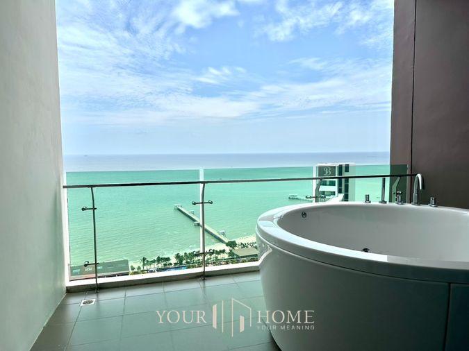 รูป For Sale : Casalunar Paradiso 3 ห้องนอน 2 ห้องน้ำ พื้นที่ 151 ตรม ชั้น 24 ตึก C - คอนโดติดทะเลชลบุรี - รูปที่ 2/19