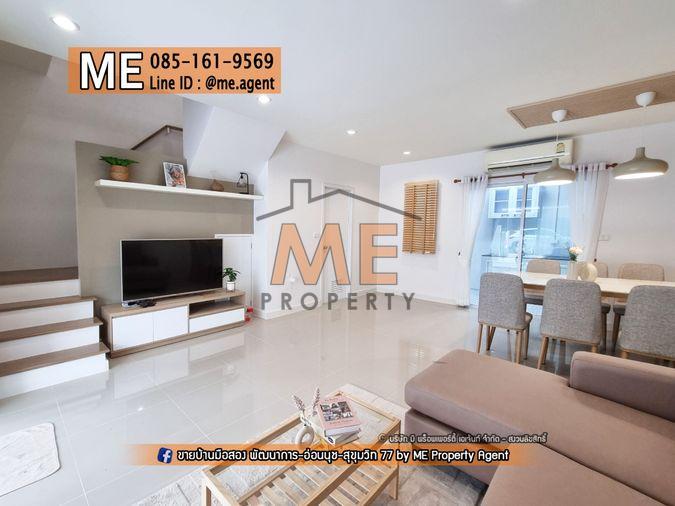 รูป Rent/เช่า บ้านรีโนเวทใหม่! Villette Lite พัฒนาการ 38 พร้อมเข้าอยู่ ใกล้ Airport Link หัวหมาก และ ใกล้ BTS อ่อนนุช โทร 064-954-9619 (RTG36-19) - รูปที่ 5/27