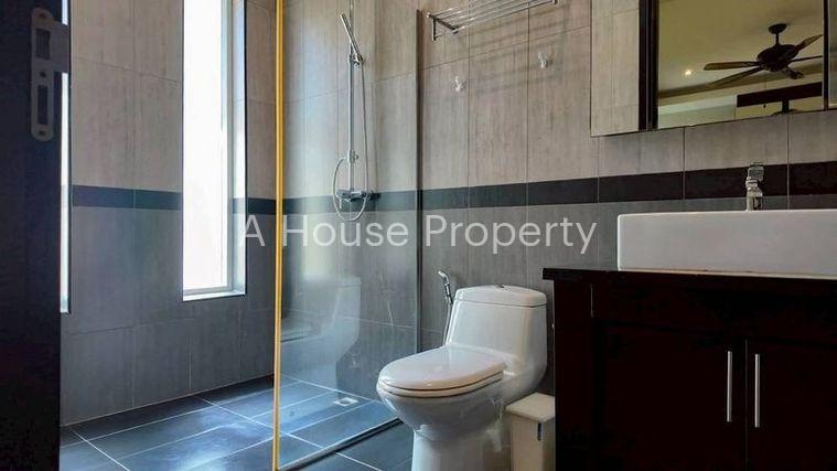 picture New style pool villa for rent, Whispering Palm project, Bang Lamung, Chonburi - 13/14