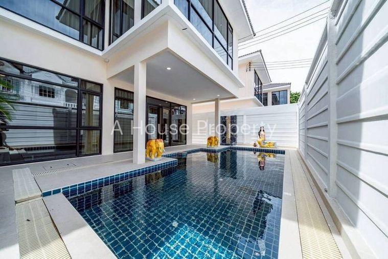 รูป ขายบ้านเดี่ยวสไตล์โมเดิร์น เขตพัทยา ซอยกอไผ่ บางละมุง ชลบุรี - รูปที่ 1/19
