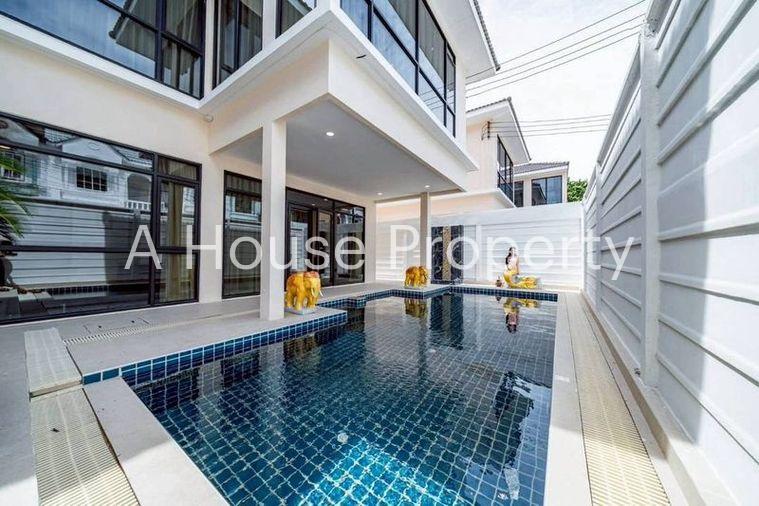 รูป ขายบ้านเดี่ยวสไตล์โมเดิร์น เขตพัทยา ซอยกอไผ่ บางละมุง ชลบุรี - รูปที่ 1/19