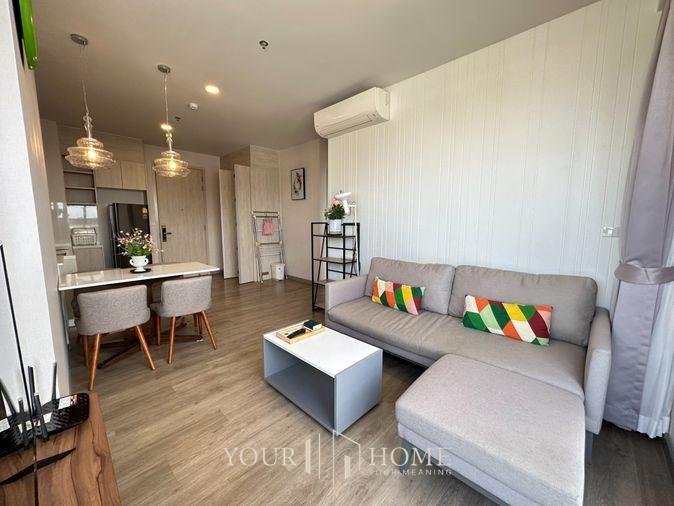 รูป Keen condo ตอบโจทย์ทั้งทำงานและพักผ่อน Prime Location : Keen condo : 2Bed 2 Bath 63 ตรม ชั้น 17 (วิวทะเล) : ตรงข้ามโรบินสัน - รูปที่ 1/16