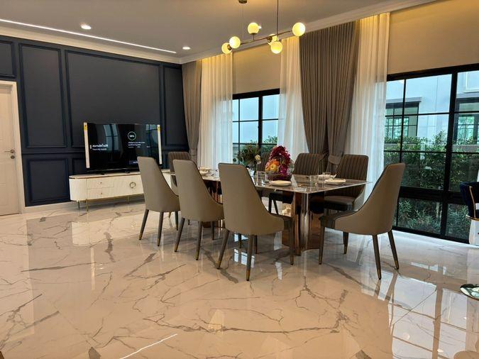 รูป 🏡 ให้เช่าบ้านเดี่ยวหรู โครงการเศรษฐสิริ บางนา - สุวรรณภูมิ ✔️5 ห้องนอน 6 ห้องน้ำ 🔐𝗖𝗼𝗱𝗲  : #OL2304_101 - รูปที่ 3/10