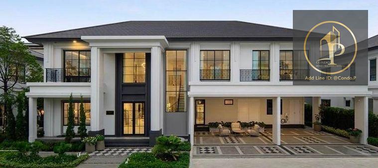 รูป 🏡 ให้เช่าบ้านเดี่ยวหรู โครงการเศรษฐสิริ บางนา - สุวรรณภูมิ ✔️5 ห้องนอน 6 ห้องน้ำ 🔐𝗖𝗼𝗱𝗲 : #OL2304_101 - รูปที่ 1/10