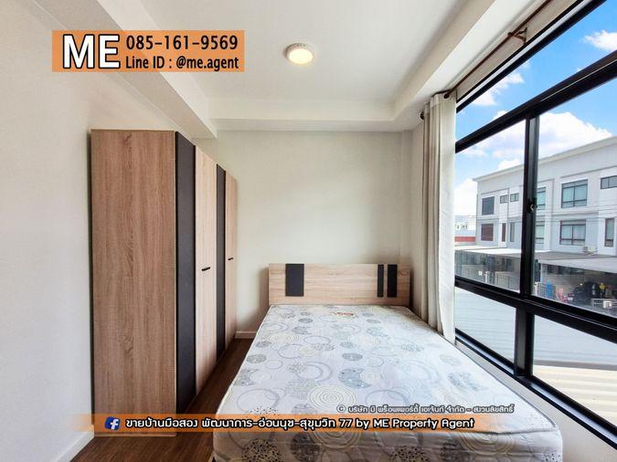 รูป ให้เช่า ทาวน์โฮม 3 ชั้น Q Prime สุขุมวิท 77 บ้านสวยพร้อมอยู่ ใกล้รถไฟฟ้า BTS อ่อนนุช  และ ใกล้ MRT ศรีนุช โทร 064-954-9619 (RTS11-18) - รูปที่ 11/26