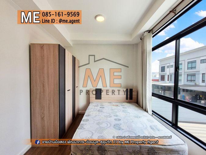 รูป ให้เช่า ทาวน์โฮม 3 ชั้น Q Prime สุขุมวิท 77 บ้านสวยพร้อมอยู่ ใกล้รถไฟฟ้า BTS อ่อนนุช และ ใกล้ MRT ศรีนุช โทร 064-954-9619 (RTS11-18) - รูปที่ 11/26