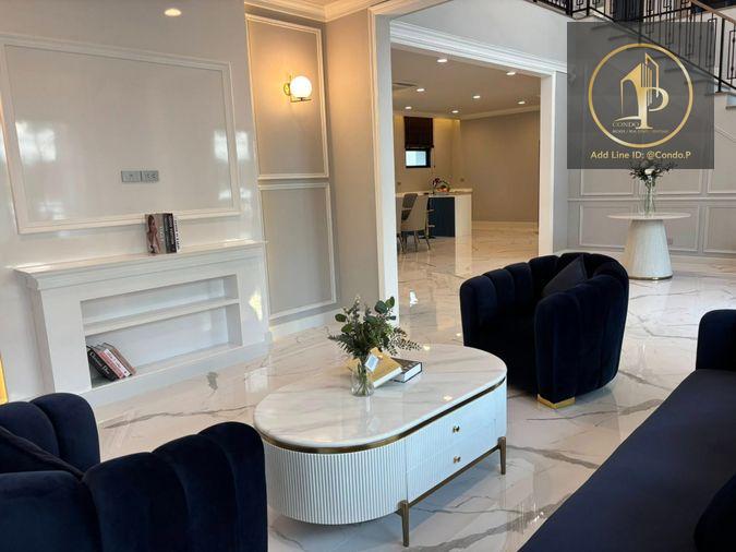 รูป 🏡 ให้เช่าบ้านเดี่ยวหรู โครงการเศรษฐสิริ บางนา - สุวรรณภูมิ ✔️5 ห้องนอน 6 ห้องน้ำ 🔐𝗖𝗼𝗱𝗲 : #OL2304_101 - รูปที่ 2/10
