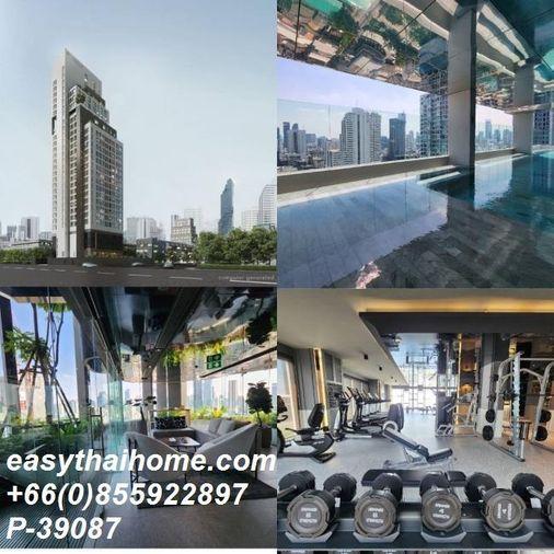 picture P-39087 🏢Condo for sell Chapter Chula-Samyan fully furnished with tenant. - 8/19