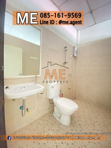 รูป ให้เช่า ทาวน์เฮ้าส์ 2 ชั้น ซอยอ่อนนุช 48 เฟอร์นิเจอร์ครบ ใกล้ MRT – สถานีศรีนุช และใกล้ BTS – สถานีอ่อนนุช โทร 064-954-9619 (RTE12-16) - รูปที่ 6/12