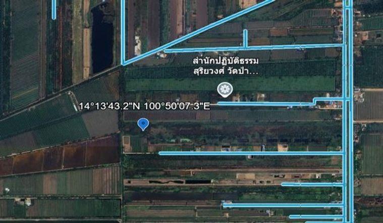 รูป ที่ดินเปล่า ถนนคลอง11 ตำบลบึงกาสาม อำเภอหนองเสือ จังหวัดปทุมธานี ขายถูก 370,000 บาท เหมาะสร้างบ้าน อากาศดี เนื้อที่ 104 ตร.วา - รูปที่ 3/3