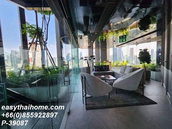 picture P-39087 🏢Condo for sell Chapter Chula-Samyan fully furnished with tenant. - 18/19
