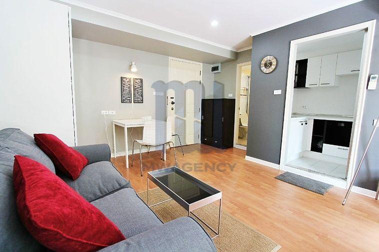 picture For Rent Lumpini Ville Cultural Center - 1 bed 34 sq.m. 7th floor - 1/6