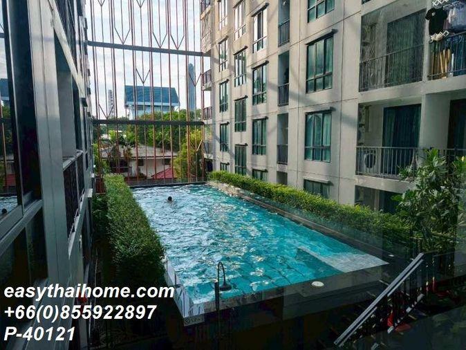 รูป [P-40121] เจ้าของลดราคา! นอตติ้ง ฮิลล์ เจริญกรุง 3.1M | 1 นอน 31 ตรม. ชั้น 3 วิวสระ (ไม่ติดผู้เช่า) 085-592-2897 Line: @easythaihome - รูปที่ 4/12