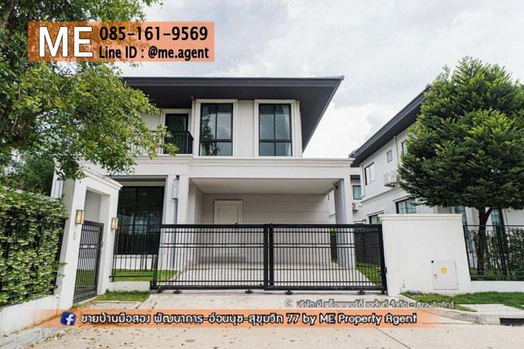 รูป ให้เช่า บ้านเดี่ยว หมู่บ้านเศรษฐสิริ พัฒนาการ 87 หลังมุม บ้านใหม่ พร้อมสวนส่วนตัว  โทร  085-1619569 (RBK12-62) - รูปที่ 1/32