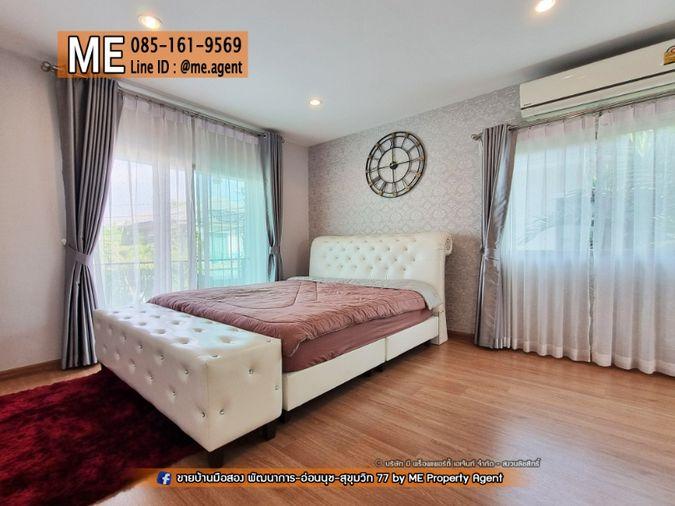 รูป ปล่อยให้เช่า เดอะ แพลนท์ เอสทีค พัฒนาการ 38 บ้านเดี่ยว 3 ห้องนอน พร้อมเฟอร์นิเจอร์ พร้อมเข้าอยู่  โทร.064-954-9619 (RBE12-40) - รูปที่ 5/19