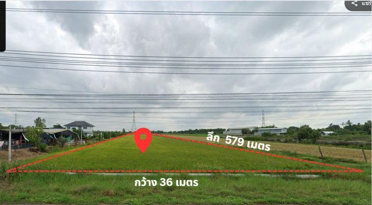 รูป ขาย ที่ดิน ไทรน้อย 13 ไร่ 2 งาน 23 ตรว ใกล้โรงงานเบียร์ไฮเนเก้น ราคาต่ำกว่าตลาด เหมาะสำหรับลงทุน - รูปที่ 1/9