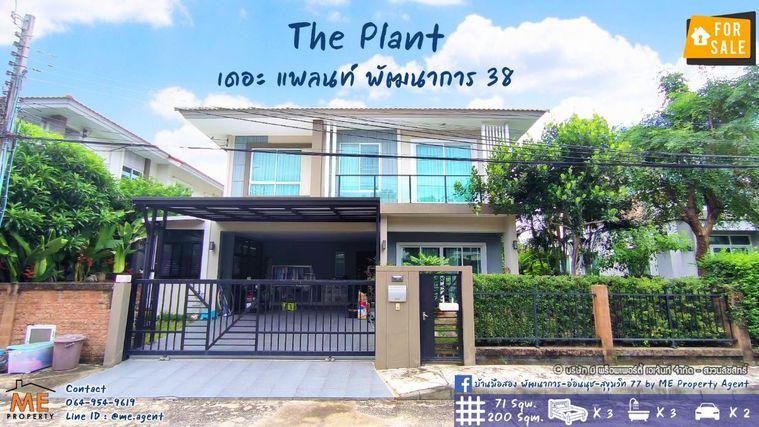 รูป ขายบ้านเดี่ยว The Plant พัฒนาการ 38 พร้อมเฟอร์นิเจอร์ ใกล้เอกมัย ทองหล่อ สุขุมวิท โทร 064-954-9619 (BF16-71 - รูปที่ 1/19