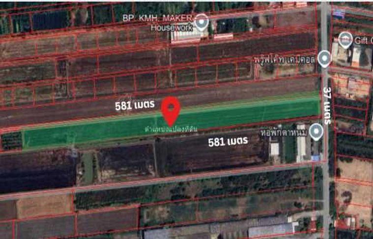รูป ขาย ที่ดิน ไทรน้อย 13 ไร่ 2 งาน 23 ตรว ใกล้โรงงานเบียร์ไฮเนเก้น ราคาต่ำกว่าตลาด เหมาะสำหรับลงทุน - รูปที่ 8/9