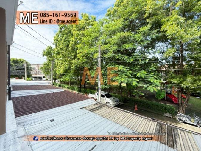 รูป ขาย ทาวน์โฮม 3 ชั้น วิลเลต ซิตี้ พัฒนาการ 38 แปลนใหญ่สุด วิวสวน ใกล้สุขุมวิท รถไฟฟ้าและทางด่วน โทร 064-954-9619 (TC52-22) - รูปที่ 17/34