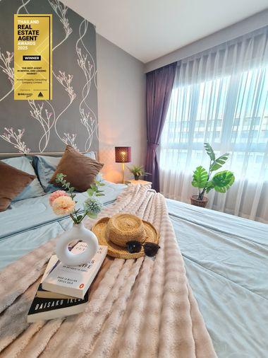 รูป Condo for rent : Elio Del Rey 1 bedroom 1 bathroom 34 sqm Floor 6 - รูปที่ 4/9