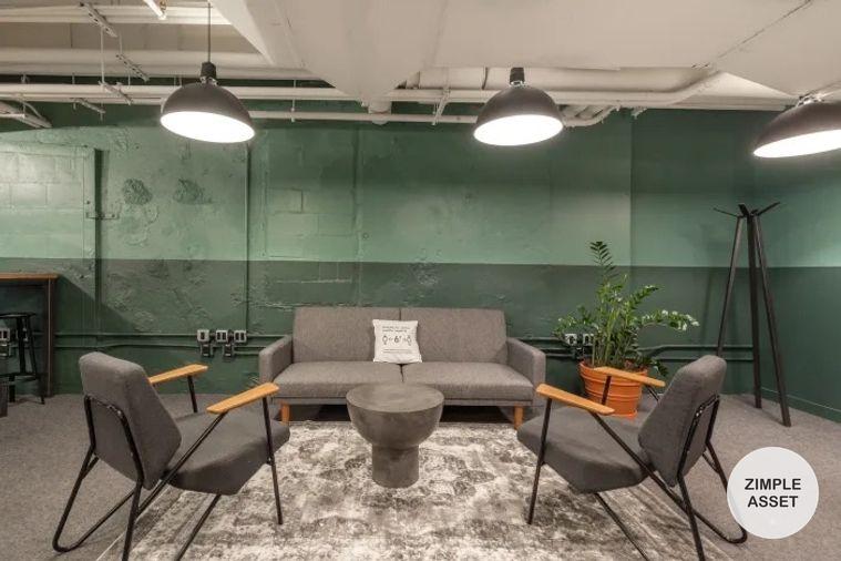 picture Fully furnished office space for rent featuring modern-style decor and fully equipped with essential office furniture for immediate use. - 26/29
