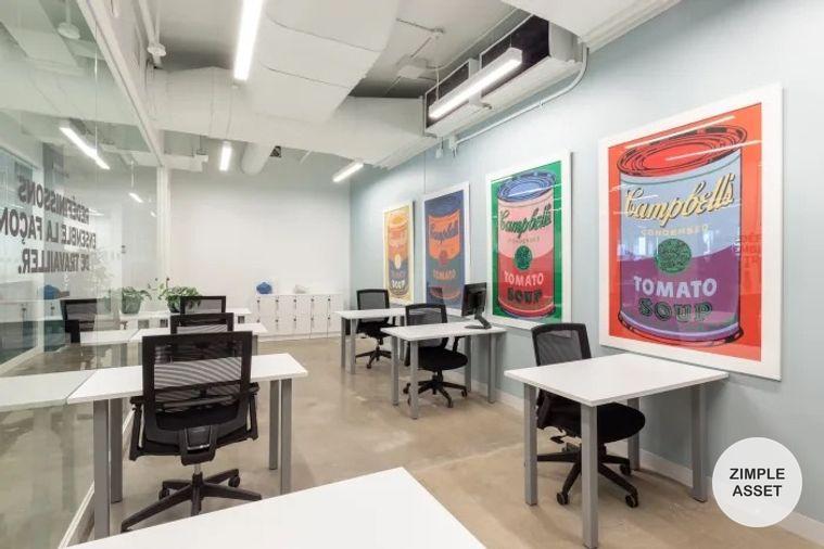 picture Flexible serviced offices for rent at Chamchuri Square, directly connected to Sam Yan MRT, right in the city center. - 1/10