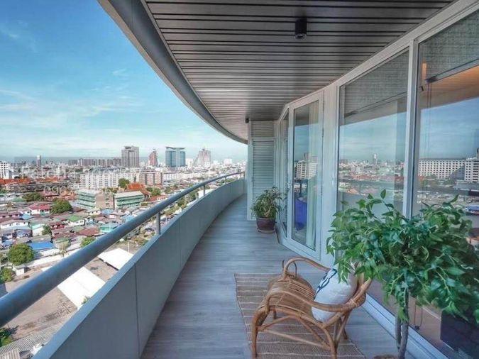 picture River view! Bangkok Marina. 1bed 170sqm. Line id: @pfagent - 7/8