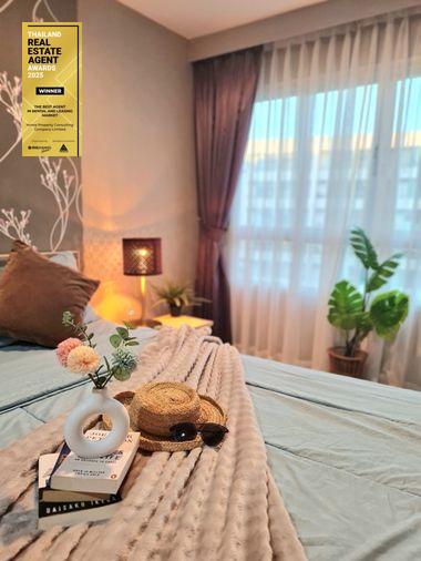 รูป Condo for rent : Elio Del Rey 1 bedroom 1 bathroom 34 sqm Floor 6 - รูปที่ 9/9